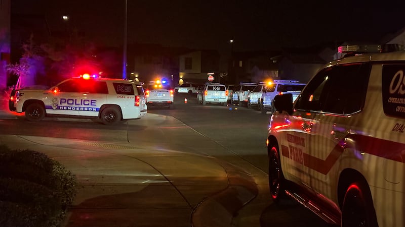 Henderson Police have closed roads in the Inspirada neighborhood due to a family disturbance.