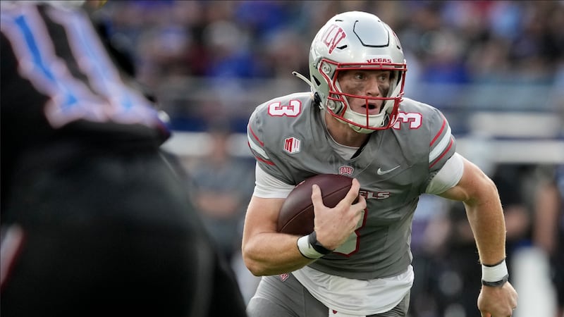 The UNLV quarterback announced on social media that he would be leaving the program on...