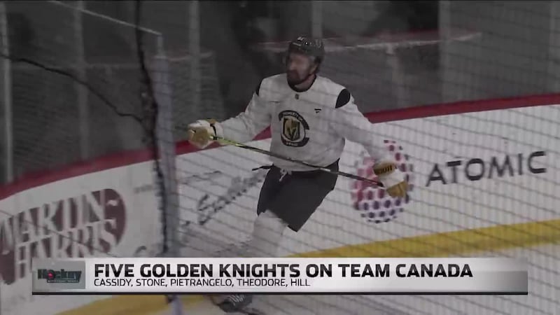 The Golden Knights will be well-represented at the 4 Nations Face-Off, Cal Burke gets his...