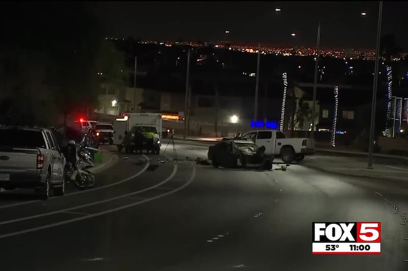 Henderson Police are investigating a head on collision that has left three people injured.