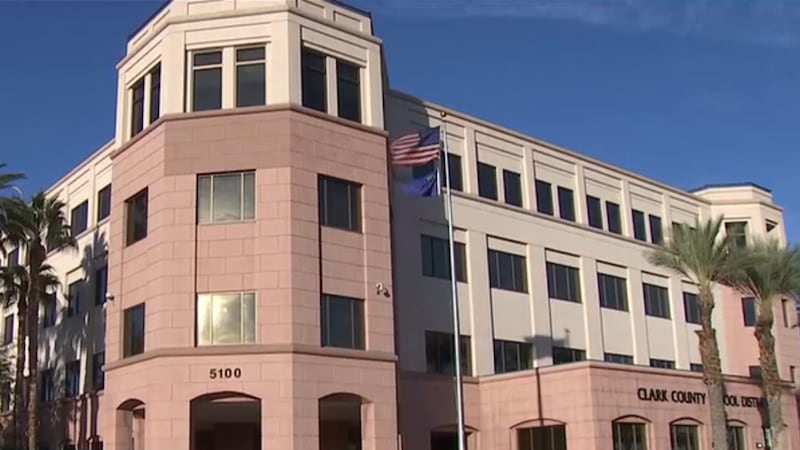 Clark County School District Police arrested a teacher for child abuse.